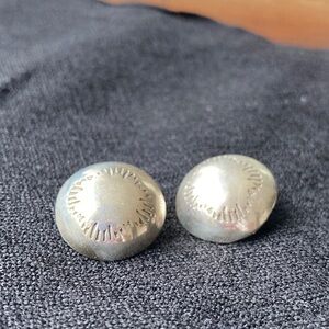 Sterling Silver Conch Earrings